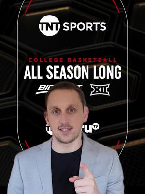 Another Saturday LOADED with great college basketball games. Don't miss any of it, watch college basketball on @TNT Sports US ! #ad #collegebasketball #TNTSportsPartner
