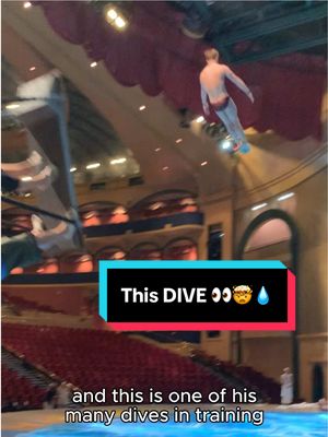 guess you can say we’re sat for this dive at “O” 👀💧 🤸‍♂️ @Toby Stanley  #cirquedusoleil #diving #diver #vegas 