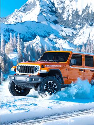 Drop 2 of 12: The Jeep® Wrangler Whitecap.  Looks like Christmas came early. 🗻 Snowy white details guarantee chill vibes year-round, pairing with any color for every adventure.