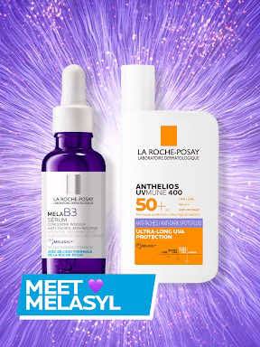 Storytime: Scientists spent 18 years creating one disruptive ingredient that could stop dark spots before they even start. That ingredient? Melasyl™.  💜 Fights hyperpigmentation and discoloration like never before 💜 It Intercepts excess melanin before it marks the skin 💜Corrects even persistent dark spots and prevents the appearance of new ones 💜Multi-patented and exclusive ingredient: Born from 18-years of research and innovation 💜Suitable for all skin tones  That’s the tech behind our Mela B3 Serum and Anthelios UVMune 400 Anti-Dark Spots.  Tried the duo yet? 👇 #fyp #larocheposay #skincare #skintok #melasyl
