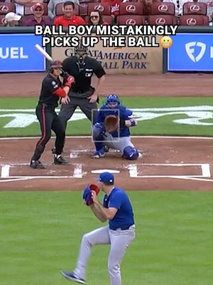 He felt so bad☹️ #baseball #mlb