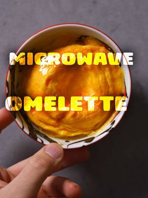 the silky smooth microwave omelette. this only takes an egg, in my case two eggs, bout a table spoon of kewpie mayo, nuke it for 1:45 minutes, top with some goat cheese and scallions.  thanks mr hardy for always believing in me. #acooknamedmatt #asmr #fyp 