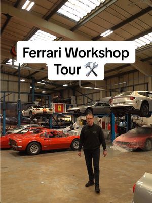 Not your usual workshop! #kenthighperformancecars #supercars #ferrari 