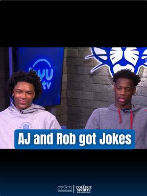 These two are having too much fun 🤣 🎥 : @BYUtv Sports Nation  • • • #gocougs #byufootball #byu #gocougs 🤙  #byumbb                 