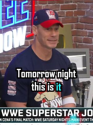 "This is it tomorrow night and I am not coming back.. I've come to grips with it and this is the last time" - @John Cena  @WWE  #johncena #thelasttimeisnow #WWE #patmcafee #thepatmcafeeshow 