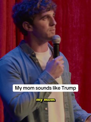 Trump is a Jewish mom actually #comedy #standupcomedy #standup #trump 