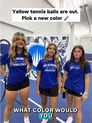 Okay but a neon pink tennis ball would be sick 🔥🩷🎾 #fyp #IMGAcademy #tennis 