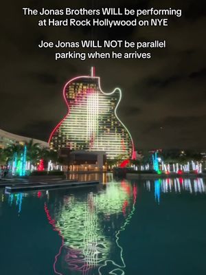 Ringing in the new year with the @Jonas Brothers AND valet 🥳