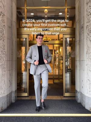 The urge to finally wear a suit that fits? Don’t ignore it.  Book your fitting before December 30 and receive 25% off site wide with code GET25. #INDOCHINO #mensfashiontips #mensessentials #menswear #suittok 