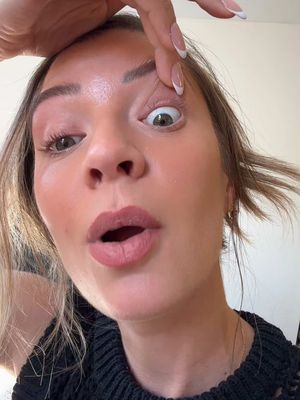 I’m so stressed I woke up with a pimple from ripping out my eye lashes by accident 😭