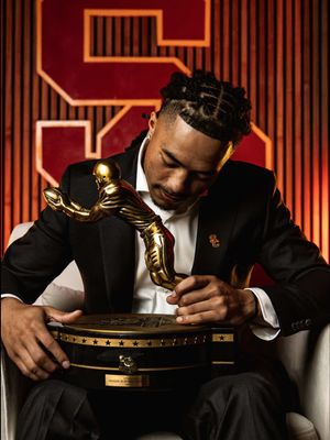 Makai Lemon… the best receiver in the country. 🍋🍿