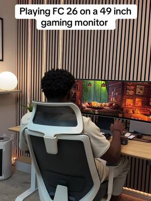 Playing FC 26 on a 49 inch ultra wide gaming monitor #ultrawidemonitor #ultrawide #monitor #gamingmonitor #ultrawidemonitor 