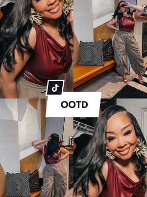 #colorblocking #fashiontiktok #maroon 