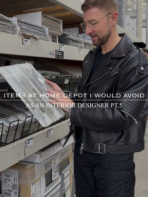 Replying to @whatandrealoves  I came, I saw, and I emotionally spiraled in the tile aisle. As an interior designer, I can confidently say some of the most common renovation mistakes start right here — from outdated tile choices and cheap flooring options to builder-grade plumbing fixtures that look tired before they’re even installed. The clearance aisle might feel tempting during a budget renovation, but trust me, nothing ages faster than contractor-grade finishes chosen in a panic. If you’re renovating a kitchen or bathroom, knowing what not to buy at Home Depot is just as important as knowing what to splurge on.  Showroom: @Home Depot Canada  . . #interiordesign #renovation #homedepot #designfail #designtips 
