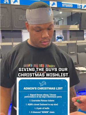Just a few gifts, nothing crazy #DetroitLions #Christmas #ChristmasPresents #Holidays 