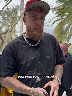 Jake Paul has ARRIVED in Miami🤯🌴 Buy your tickets NOW (LINK IN BIO)🎟️ ——- Friday, December 19th LIVE only on Netflix Kaseya Center - Miami, FL #JakeJoshua