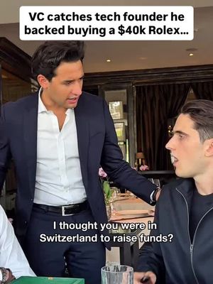 Jason How dare he use my money to buy Rolex’s and AP’s #finance #founder #luxury #luxurylifestyle