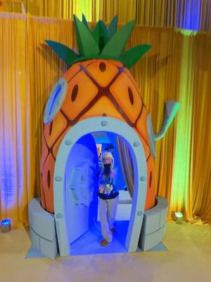 Transformed my house into the Bikini Bottom !! @The SpongeBob Movie in the theaters 12/19!!!