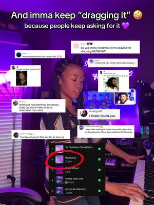 Replying to @️ Y’all look for Runaway DAMOYEE wherever you get your tunes!!! 💆🏾‍♀️💕💜 #music #adultswim #adultswimbump #adultswimchallenge #coryxkenshin 