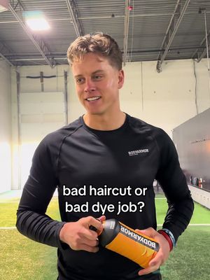 Joe really had to think about that one 😂 #joeburrow #joeyb #burrow #footballtiktok #football @Joe Burrow 