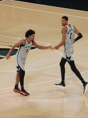 these two >>>> #NBA #spurs #victorwembanyama #dylanharper 📺 NBA on Prime