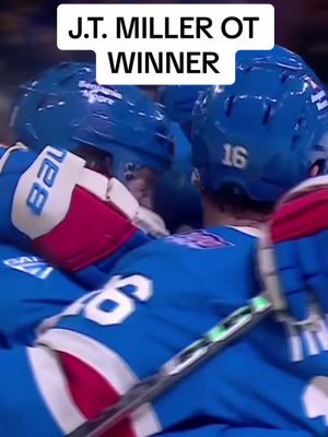 THE CAPTAIN. END GAME. 😤😤 #nyr #hockey #overtimewin #NHL #celly 