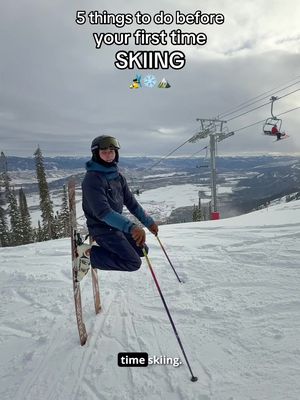 tips from your friends that live in a ski town ⛷️❄️