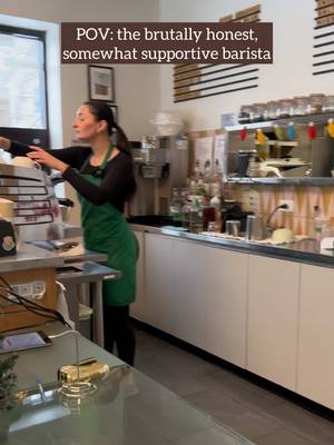 They will 100% shame you but you’ll eventually land on the answer #barista 
