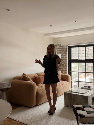 the perfect addition to my apartment, meet the new @Koala Furniture Modular Sofa (comfy, clean & can add on more sections easily) ad 
