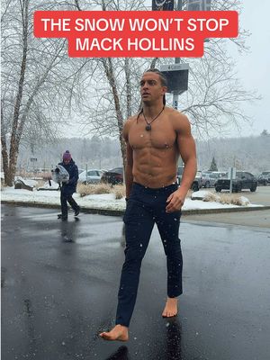the snow won’t stop mack hollins 🥶 @Mack Hollins #nfl #patriots #mackhollins 