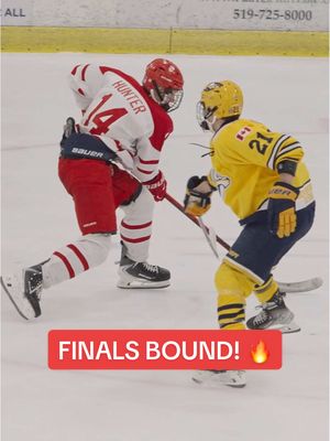 The BioSteel Academy U16 team is heading to the finals at the Waterloo Gold Puck Tournament! 🏒 Good luck boys! 