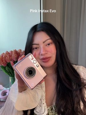 Unboxing my new pink Instax Evo! It’s on my amzn under camera 💕 #instax #camera 