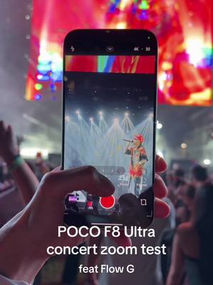 the #POCOF8Ultra zooms in action feat #flowG #isadoestech