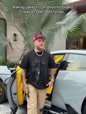 He said if this gets 20k likes he’ll let me drive it!! What’s should I ask for next? 