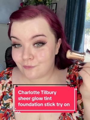 Adpr - @Charlotte Tilbury sheer glow tint foundation stick review! Shade 1.5 ❤️ #ad #CharlotteTilbury #MagicBeautyStars 