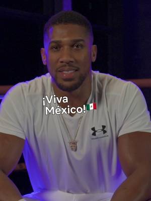 Anthony Joshua tiene un mensaje para Jake y para los mexicanos 🔥👊 #JakePaul #AnthonyJoshua