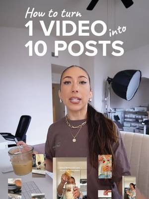 Wondering if you should really reuse the same footage for different posts?😅   The answer is YES. Absolutely yes.   The audience that sees your first post isn’t always the same audience that sees your second or third post! And if you’re stuck in “200-view jail,” this is one of the best ways to A/B test your hooks, voiceovers, and editing styles to figure out what works for your audience.🙌🏽   Here’s how to get even MORE out of the footage sitting in your camera roll 👇🏽 ✅Mix up the format: short clips, voiceovers, bloopers, tutorials, text overlays, memes, all of it ✅Pull from both the finished edit and the raw B-roll ✅Work in multiple lengths (quick 7–10 second hits and longer storytelling posts) ✅Help you reach new viewers, re-engage your current audience, and show more of your personality   Do you already repurpose your content? Let me know your tips and tricks below!🧡