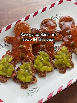 When you’ve reached your limit for sweets this year… enter savory cookies 😈