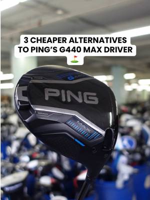 The popularity of Ping's G440 Max driver is well establish at this point. It was undoubtedly one of the better drivers of 2025. 🚀   But with a price that is out of most golfer's budget, we won't blame you if you start looking for affordable alternatives. 😬   Speaking of alternatives, Lou got three budget-friendly options for all you Ping lovers out there that are not willing to spend it all on the newest model on the market. 🤓   👉 Visit the link in bio to start saving ⛳   #golflife #golfaddicts #golfclubs #pinggolf #golftok