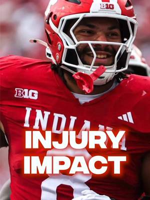 Stephen Daley’s injury is not a small issue for Indiana. #hoosiers #indiana #cfp 