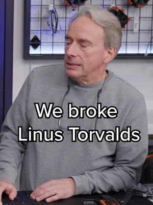 Breaking Linus Torvalds on video