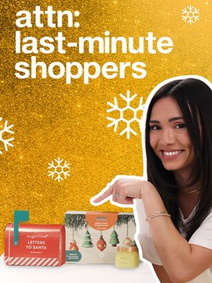 Today on Target Drop Gift Games: An instant-print MYSTERY GIFT with a mirrorball twist. 📸🕺 It's our final episode of the season with @haleypham 🎁