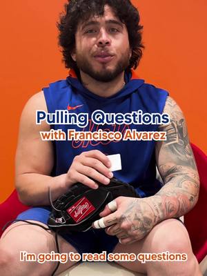 Is Francisco Alvarez a secret chef?! 👨‍🍳 #Mets #MLB #FranciscoAlvarez 