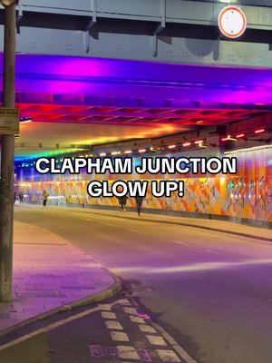 They need to this with every bridge in London!!! #claphamjunction #wandsworth #southwestlondon #hiddengemslondon #falconbridge 