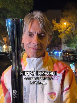 Pippo Inzaghi è trap 🦅 #MilanoCortina2026 #TorchRelay2026 #Olympics #Olimpiadi #Inzaghi  