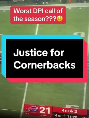 I hate complaints about refs but cornerbacks deserve justice #newenglandpatriots #buffalobills #marcusjones 