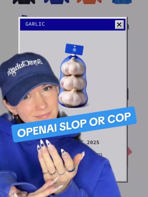 @OpenAI Slop or Cop featuring OpenAI’s Supply Co merch store