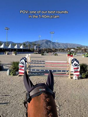 Ruby the rocket doing what he does best 🧡 he jumped the moon for me & I truly believe he had as much fun as I did!! Chatting with him through the course keeps us connected & helps my nervous system stay calm. I am so proud of Ruby & I’s progress over this last year & I am forever grateful for our evergrowing partnership 💛🙏🏼 #equestrian #horselover #equestriansoftiktok #equestrianlife #horsesoftiktoktok #equestrianstyle #horseshow #horsejumping #showjumping #povride @VOLTAIRE DESIGN 