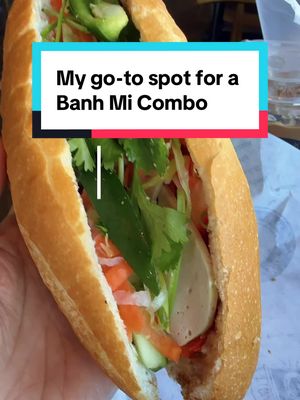 Great spot for a Banh Mi Combo in Houston Chinatown! You get your choice of Vietnamese sandwich and a drink for less than $9!  📍Saigon Pho 6938 Wilcrest Dr STE A, Houston, TX 77072 #houstoneats #banhmi #hiddengems 