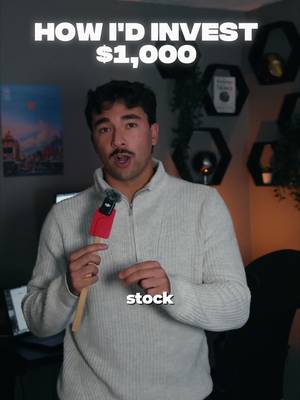 how I’d invest $1,000 as a beginner… when you start investing in the stock market, your goal should be to keep things simple. That’s why I think ETFs are the way to go! These three ETFs are great option options for beginners. • • • • • • #investing #stocks #stockmarket #investingforbeginners #ETFs 